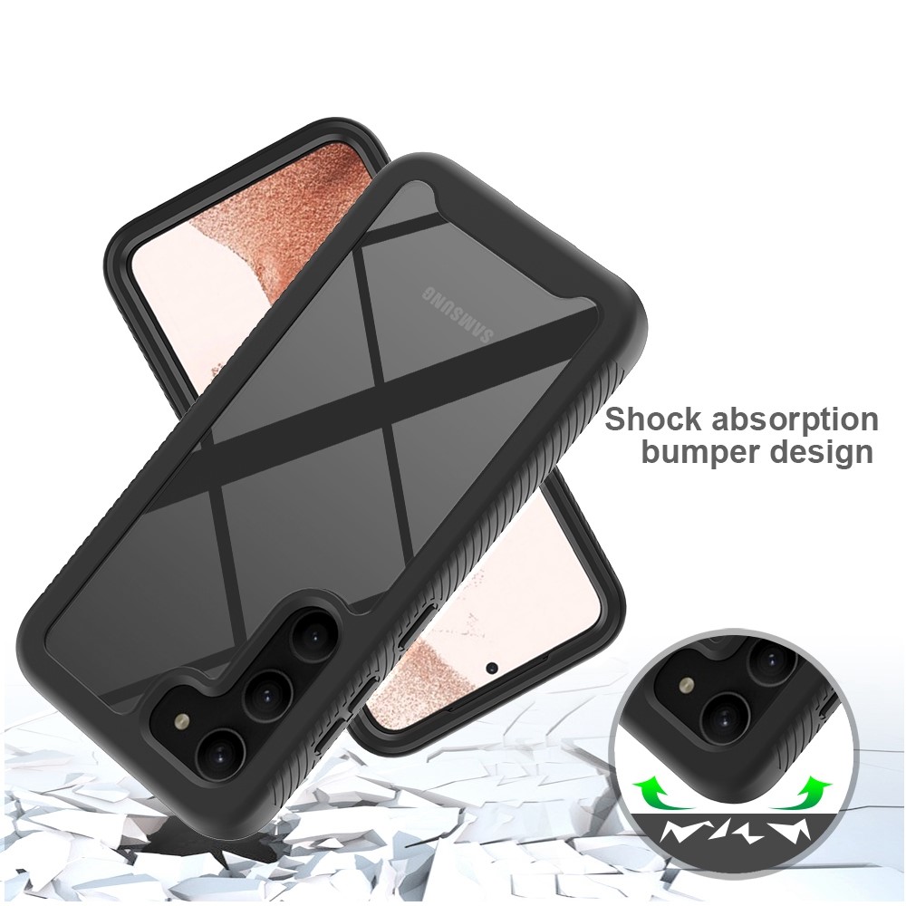  Samsung Galaxy S23 Skal Shockproof Hybrid Svart