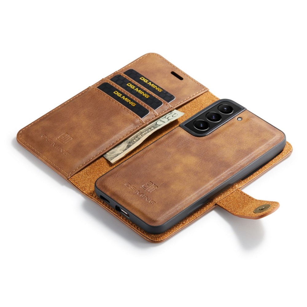 DG.MING DG.MING Samsung Galaxy S23 2in1 Magnet Fodral / Skal Brun