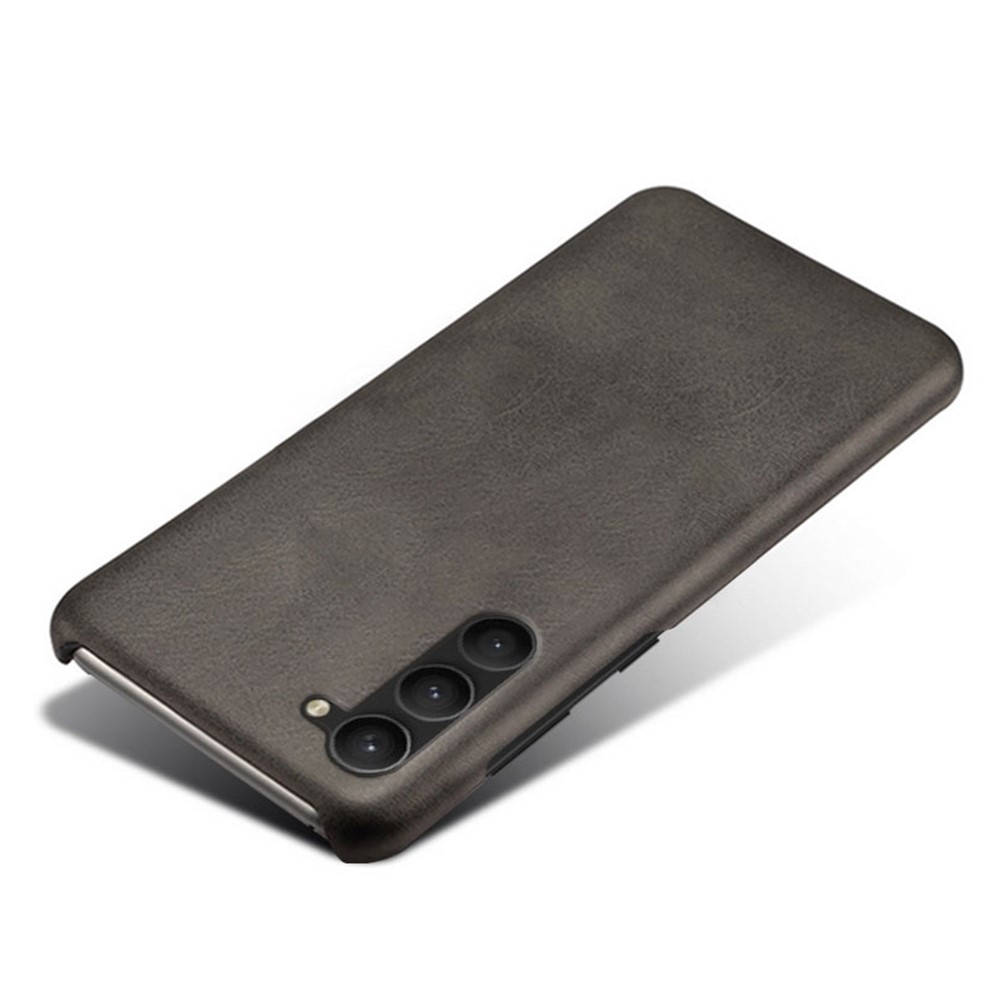 KSQ KSQ Samsung Galaxy S23 Skal Läderbelagt Svart
