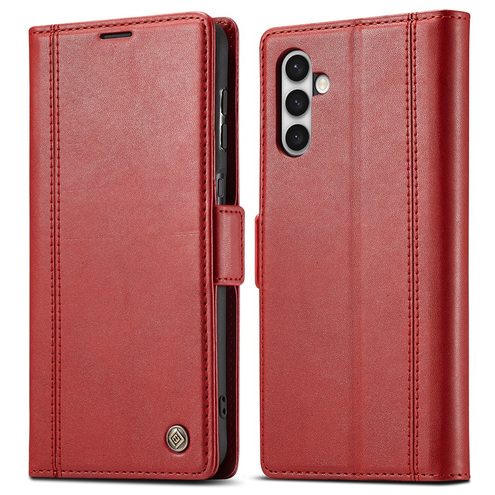 LC.IMEEKE LC.IMEEKE Samsung Galaxy S23 Fodral Läder Röd