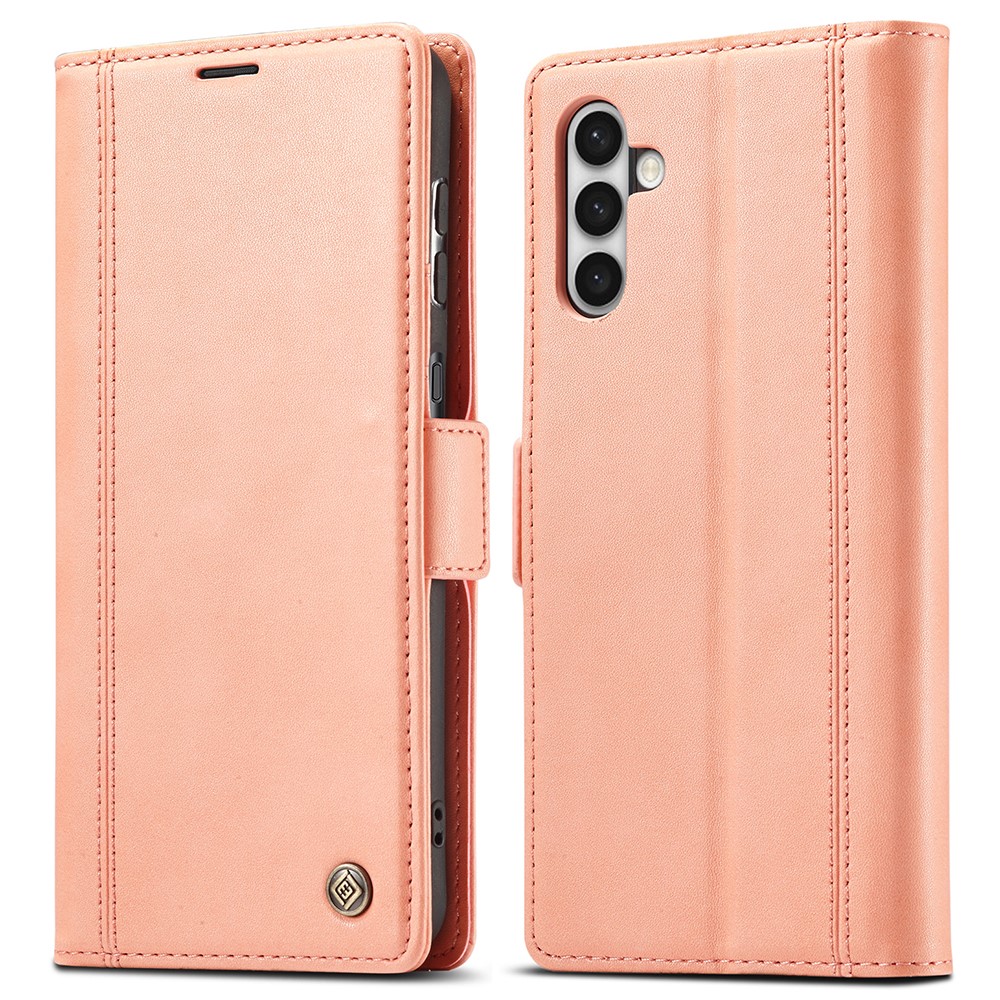 LC.IMEEKE LC.IMEEKE Samsung Galaxy S23 Fodral Läder Rosa