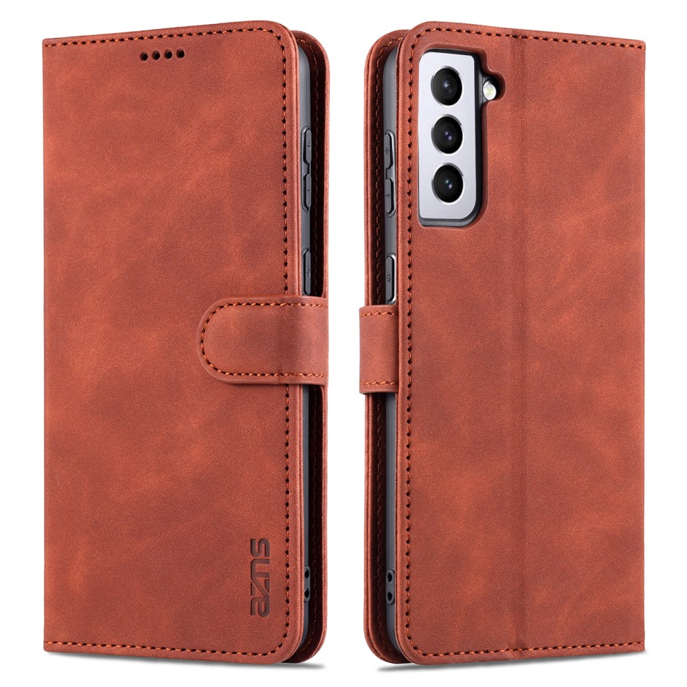 AZNS AZNS Samsung Galaxy S23 Fodral Läder Brun