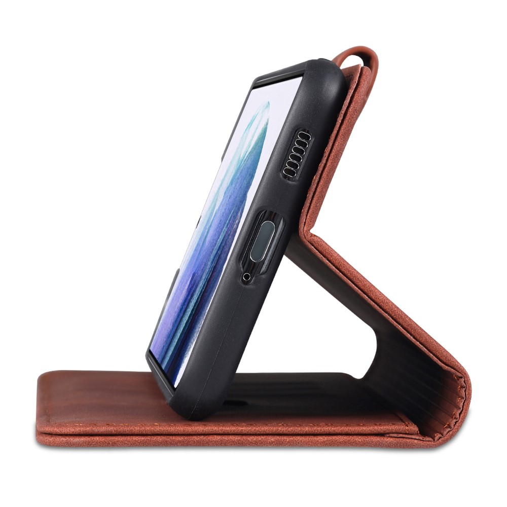 AZNS AZNS Samsung Galaxy S23 Fodral Läder Brun