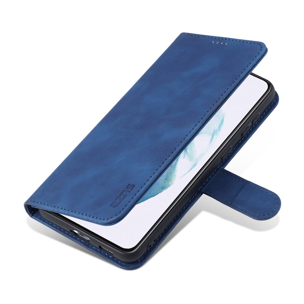 AZNS AZNS Samsung Galaxy S23 Fodral Läder Blå