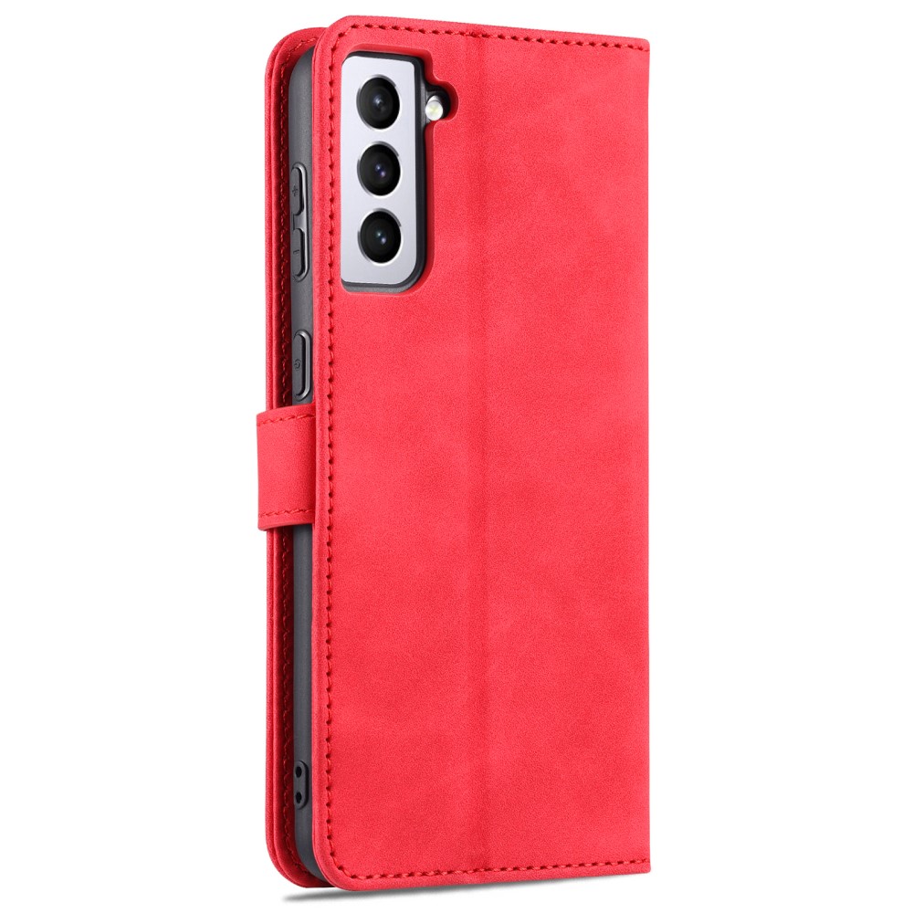 AZNS AZNS Samsung Galaxy S23 Fodral Läder Röd