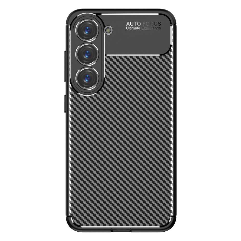  Samsung Galaxy S23 Plus Skal Kolfiber Textur Svart