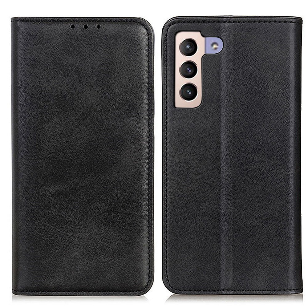  Samsung Galaxy S23 Plus Flip Fodral Split Läder Svart