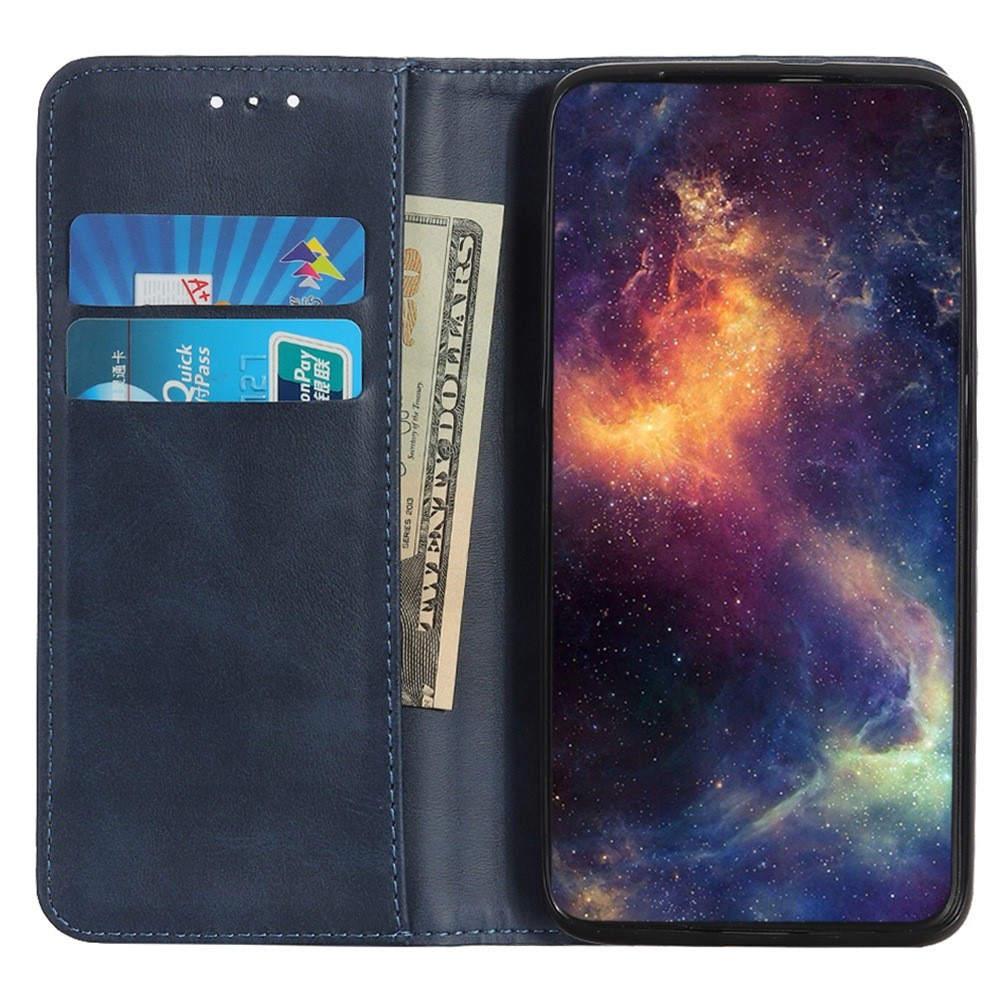  Samsung Galaxy S23 Plus Flip Fodral Split Läder Blå