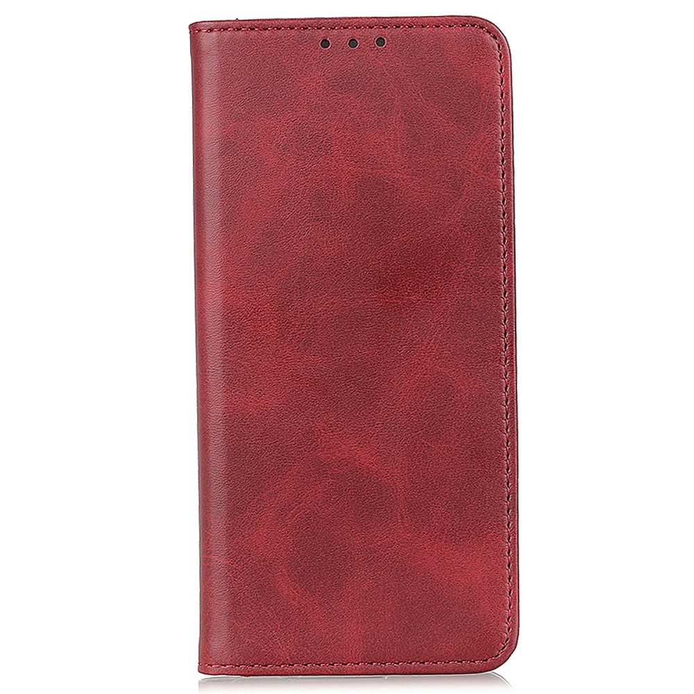  Samsung Galaxy S23 Plus Flip Fodral Split Läder Röd