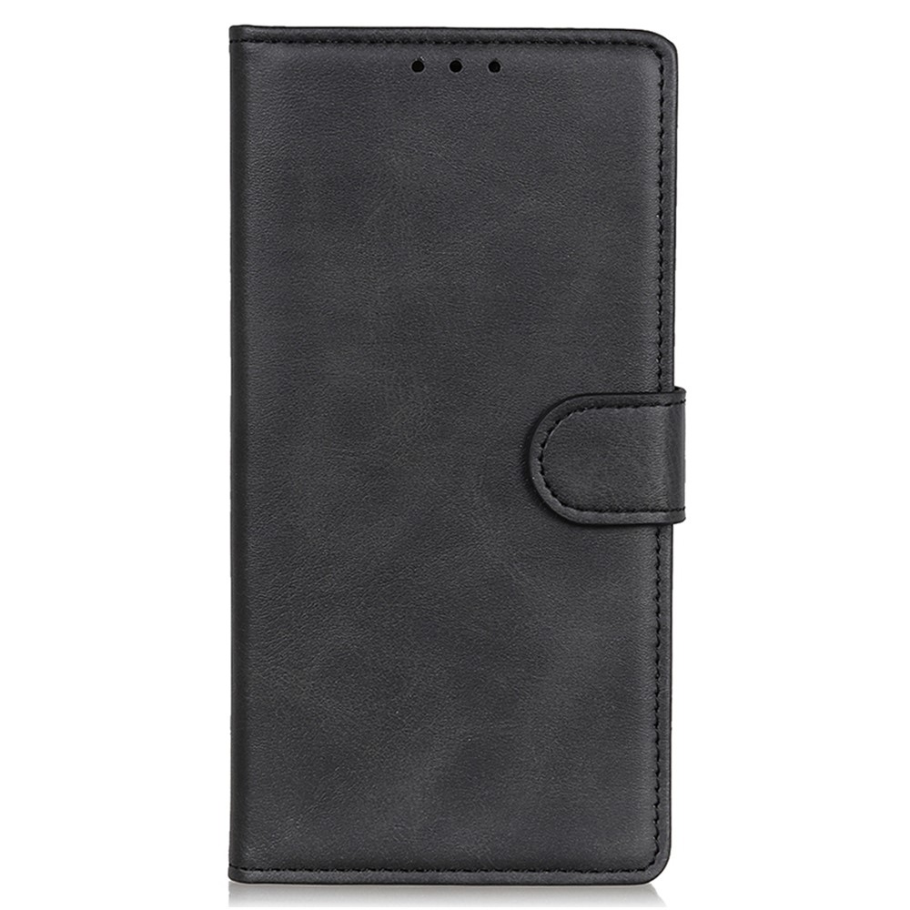  Samsung Galaxy S23 Plus Fodral Solid Läder Svart