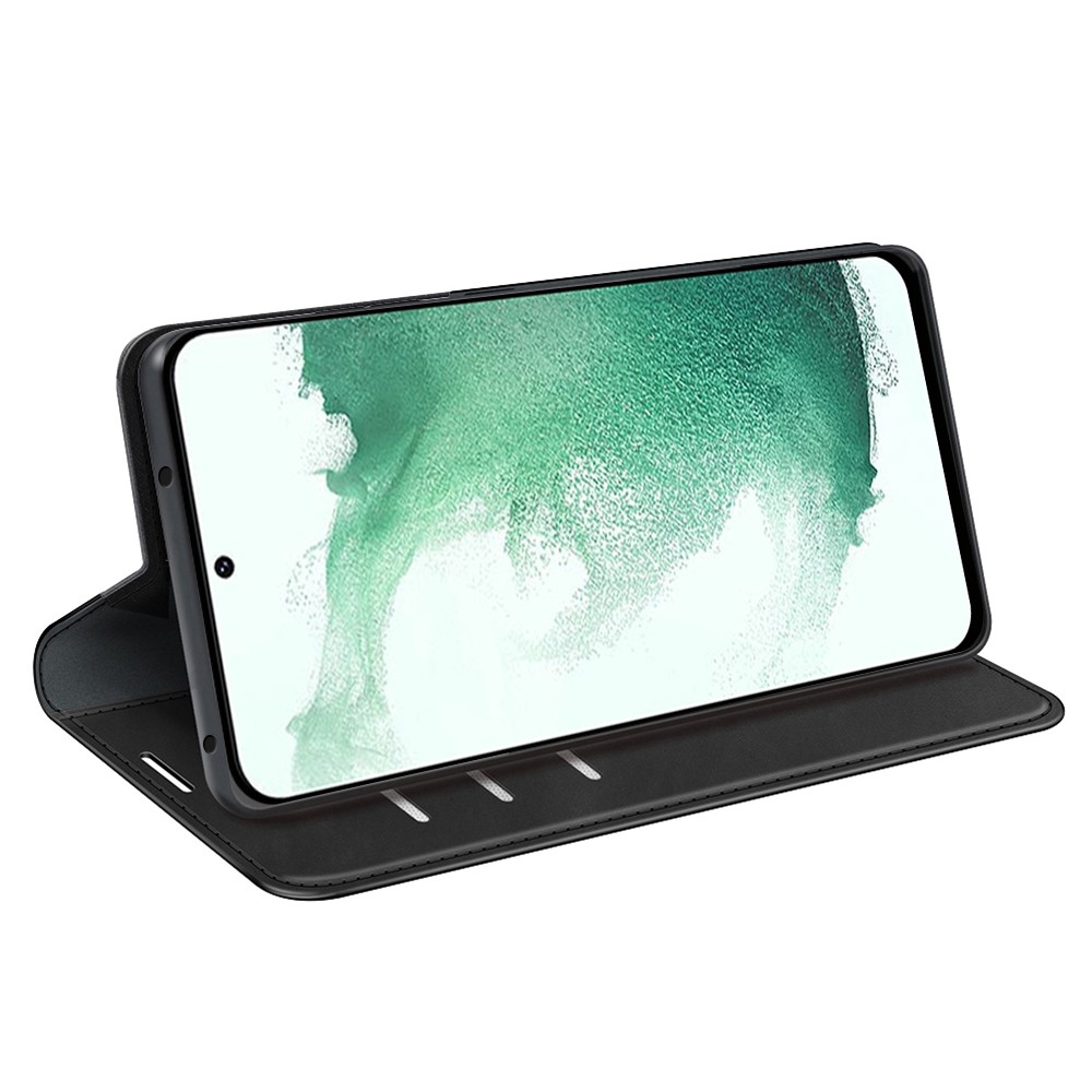  Samsung Galaxy S23 Plus Flip Fodral Skin Touch Svart