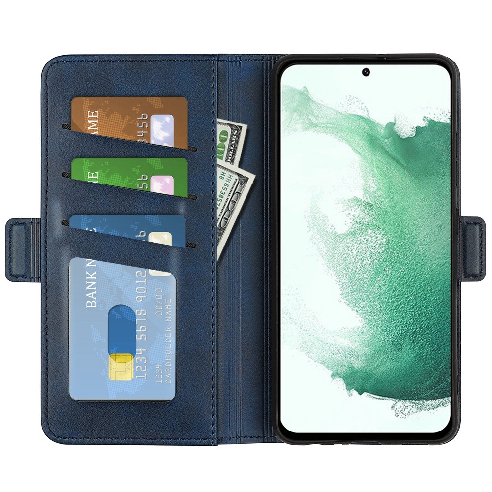  Samsung Galaxy S23 Plus Fodral Magnetisk Avstängning Blå