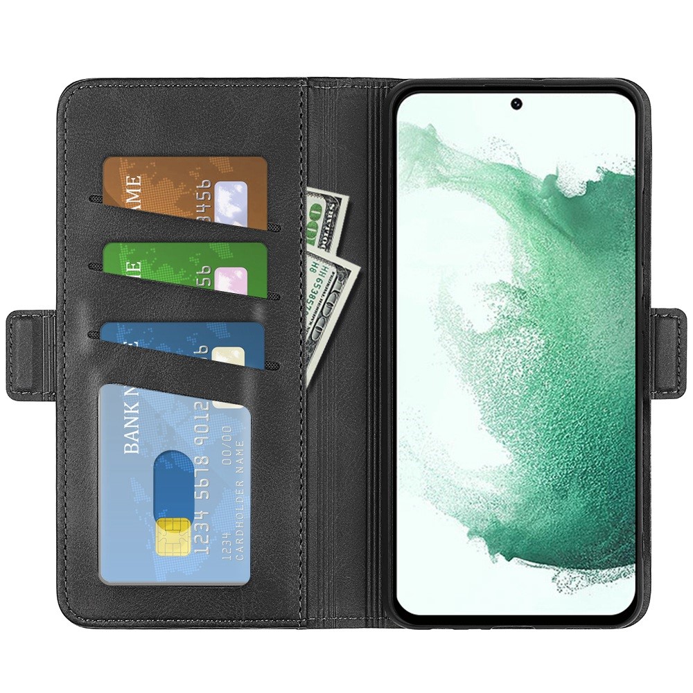  Samsung Galaxy S23 Plus Fodral Magnetisk Avstängning Svart