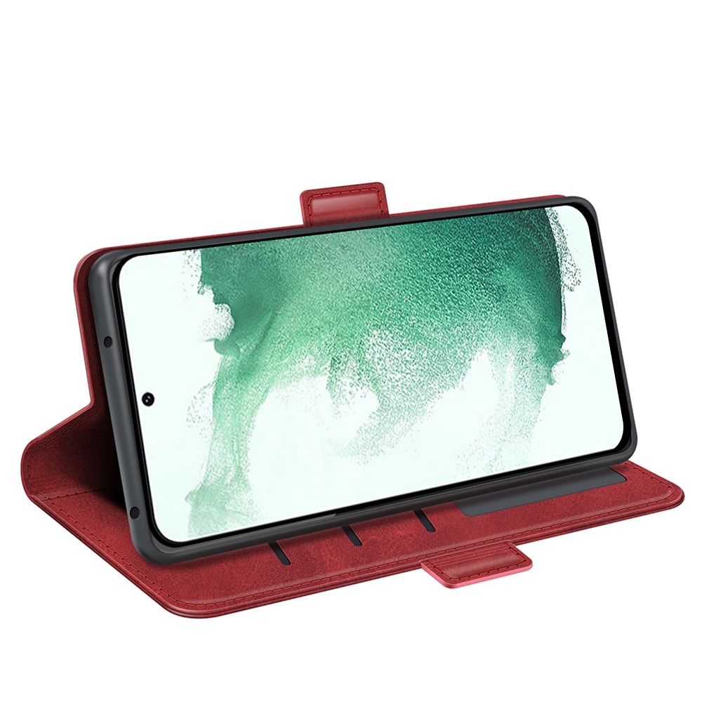  Samsung Galaxy S23 Plus Fodral Magnetisk Avstängning Röd