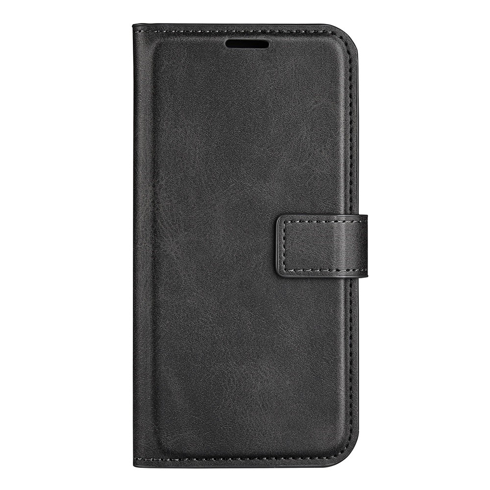  Samsung Galaxy S23 Plus Fodral Solid Läder Svart