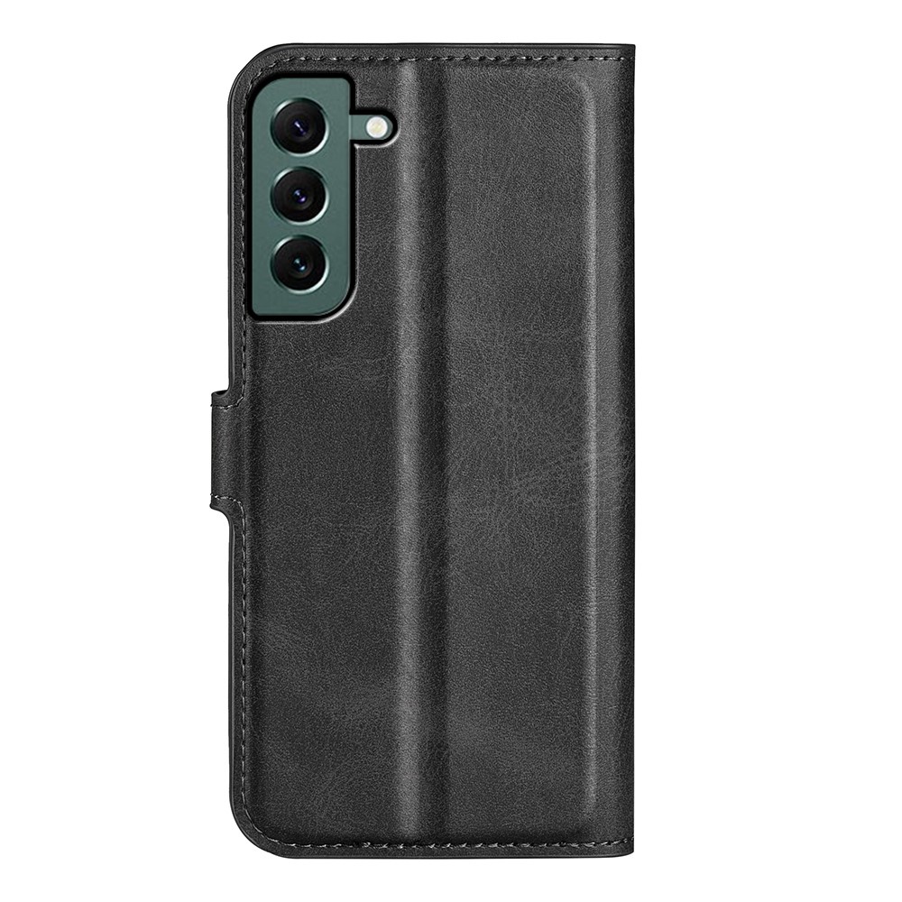  Samsung Galaxy S23 Plus Fodral Solid Läder Svart