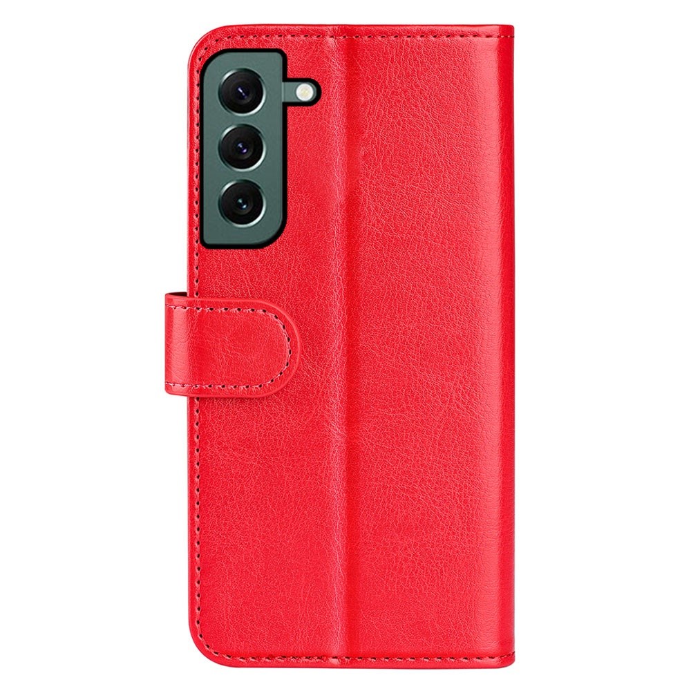  Samsung Galaxy S23 Plus Fodral Crazy Horse Röd