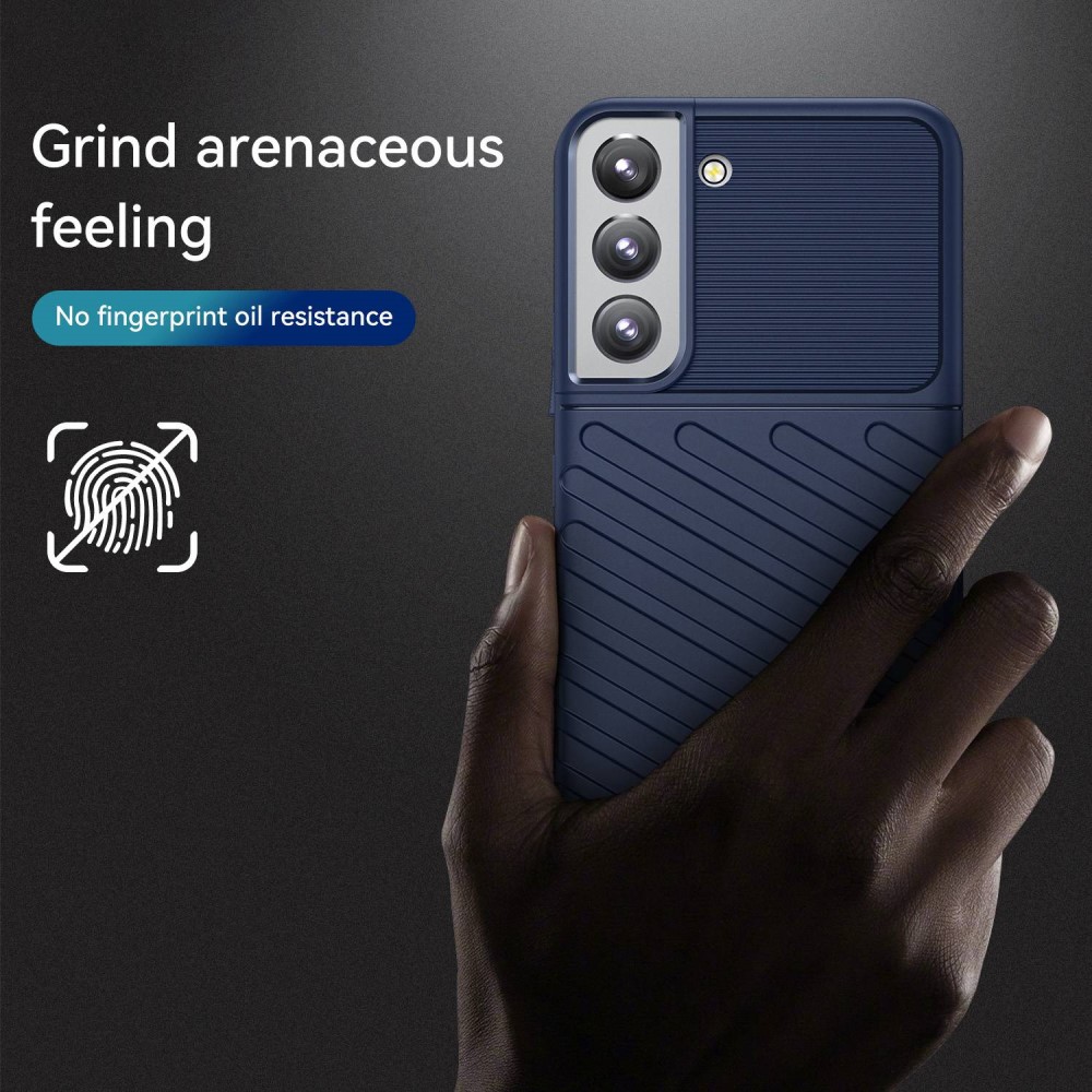  Samsung Galaxy S23 Plus Skal Twill Textur Blå
