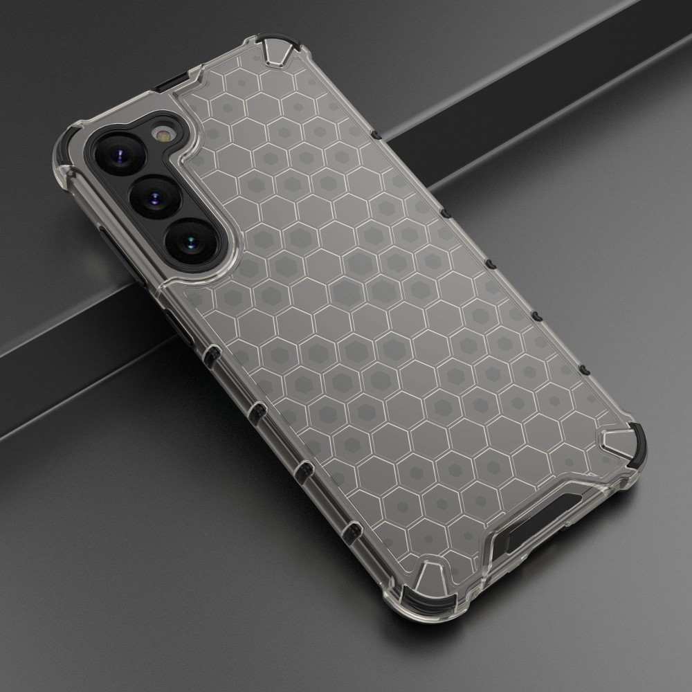  Samsung Galaxy S23 Plus Skal Honeycomb Hybrid Svart