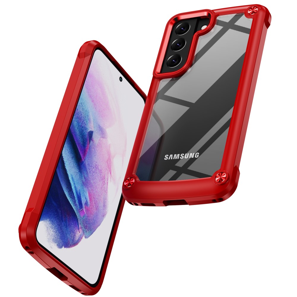  Samsung Galaxy S23 Plus Skal Shockproof Hybrid Röd