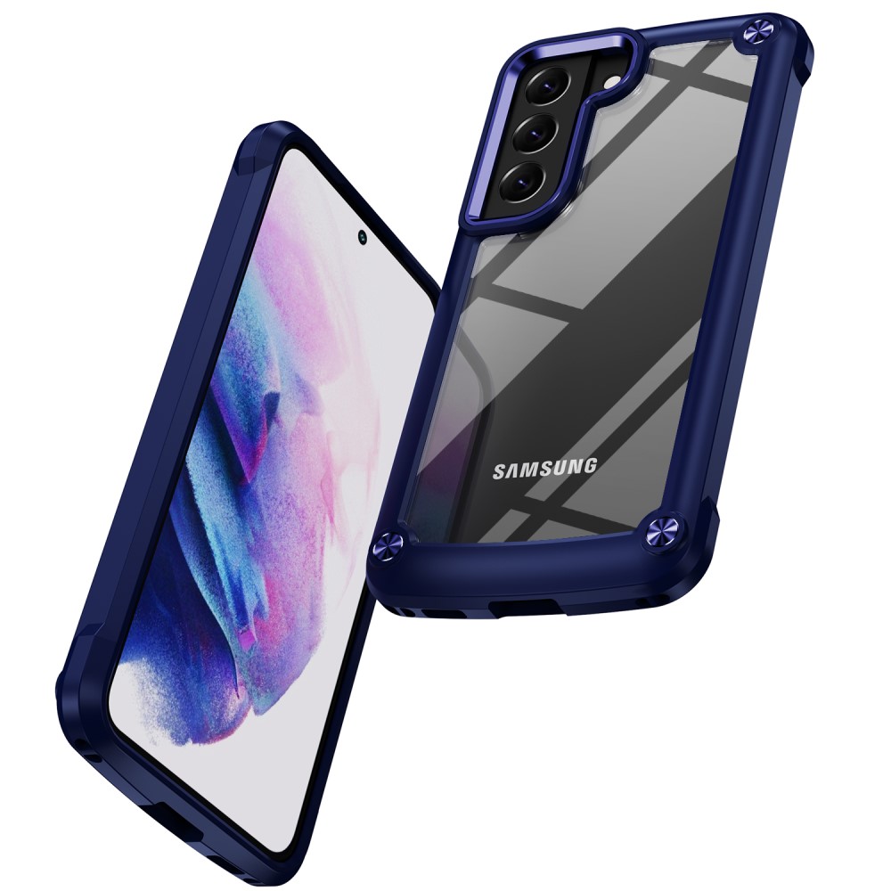  Samsung Galaxy S23 Plus Skal Shockproof Hybrid Blå