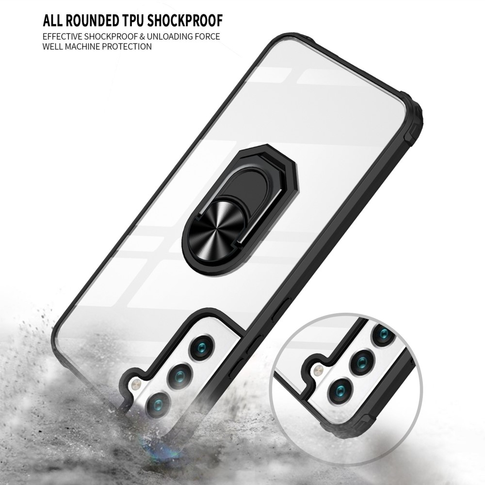 Samsung Galaxy S23 Plus Skal Ring Hybrid Blå