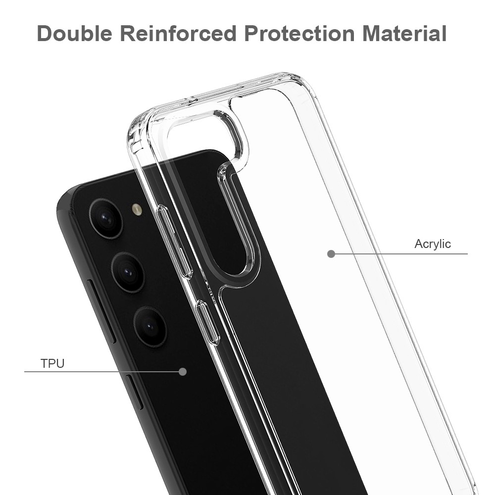  Samsung Galaxy S23 Plus Skal Akryl/TPU Svart