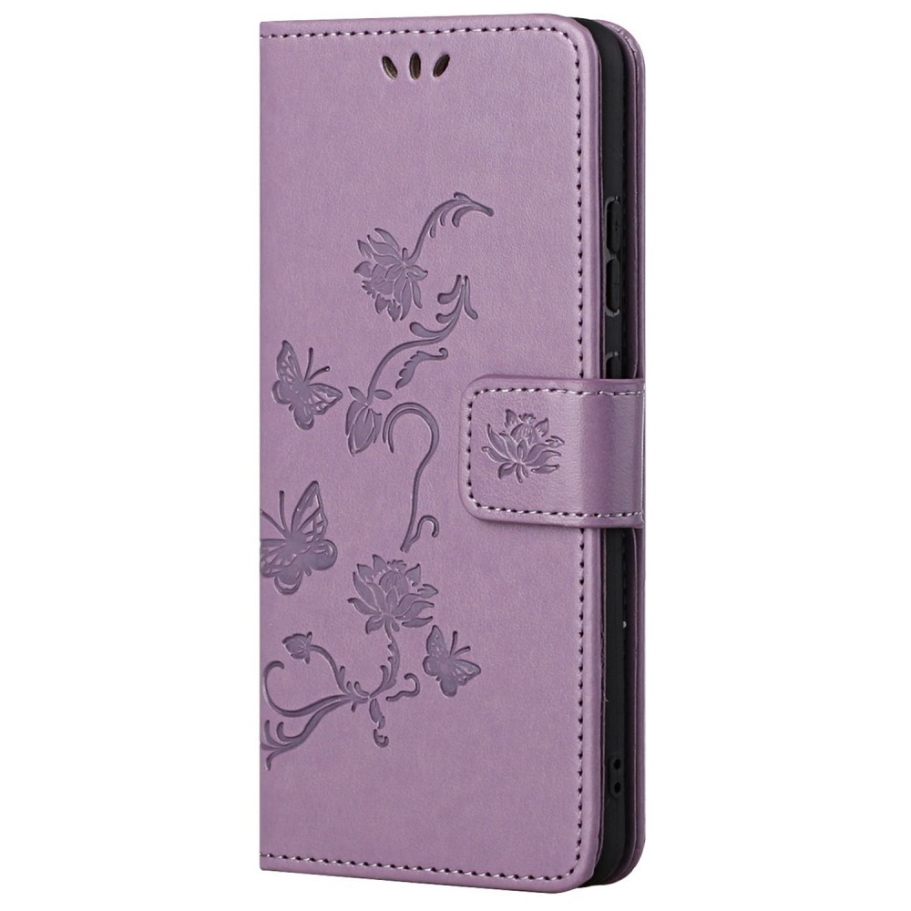  Samsung Galaxy S23 Plus Fodral Med Tryck Lila