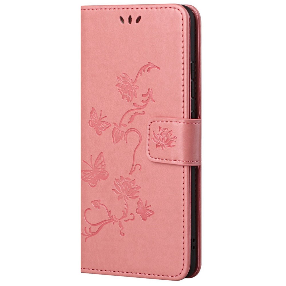  Samsung Galaxy S23 Plus Fodral Med Tryck Rosa