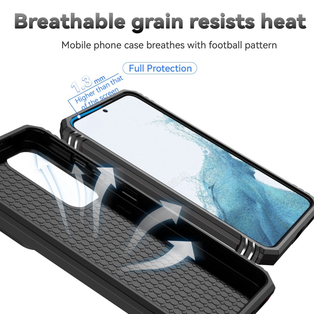  Samsung Galaxy S23 Plus Skal CamShield Ring Svart