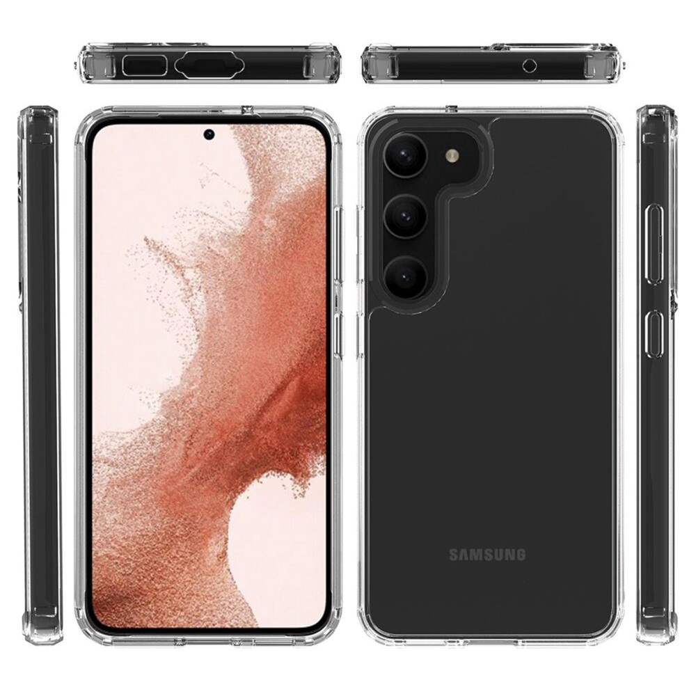  Samsung Galaxy S23 Plus Skal Akryl/TPU Transparent