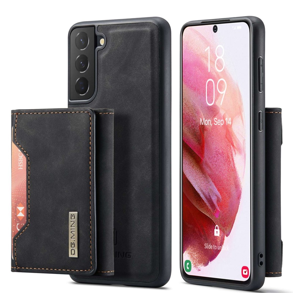 DG.MING DG.MING Galaxy S23 Plus Skal Med Magnetisk Plånbok Svart