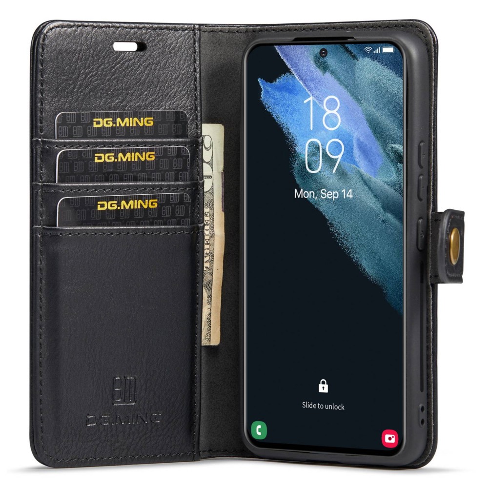 DG.MING DG.MING Galaxy S23 Plus 2in1 Magnet Fodral / Skal Svart