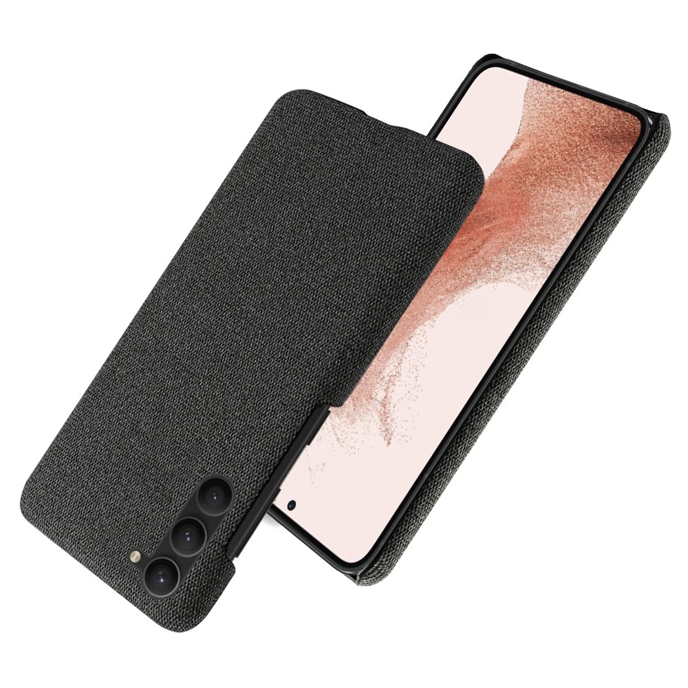 KSQ KSQ Samsung Galaxy S23 Plus Skal Tygbelagt Svart
