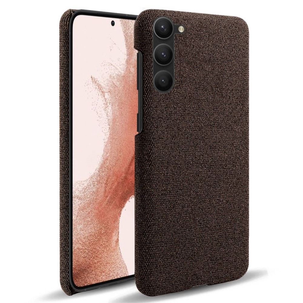 KSQ KSQ Samsung Galaxy S23 Plus Skal Tygbelagt Brun