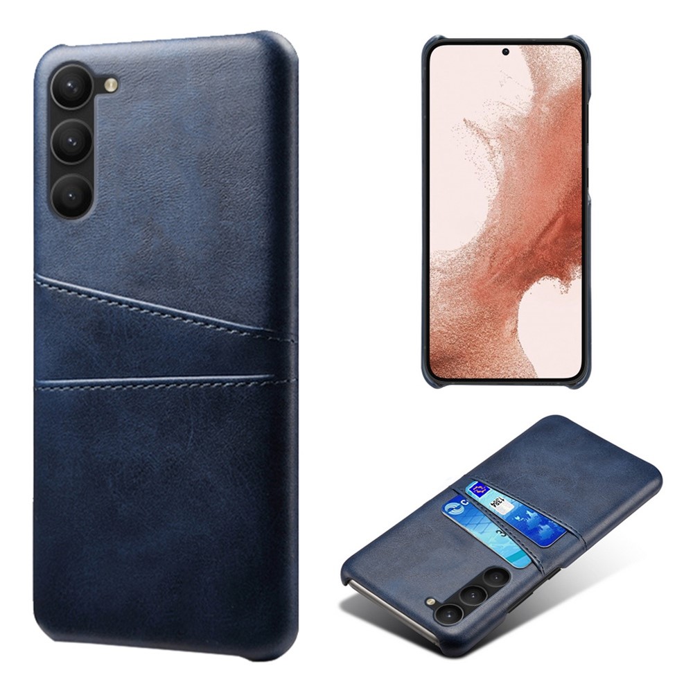 KSQ KSQ Samsung Galaxy S23 Plus Skal Med 2 Kortfack Blå