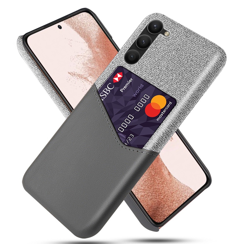 KSQ KSQ Samsung Galaxy S23 Plus Skal Med Kortfack Grå
