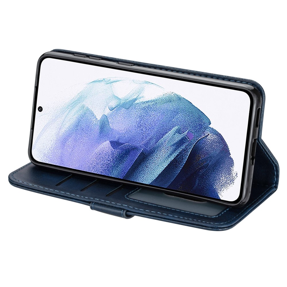  Samsung Galaxy S23 Plus Fodral Multifunktionell Blå