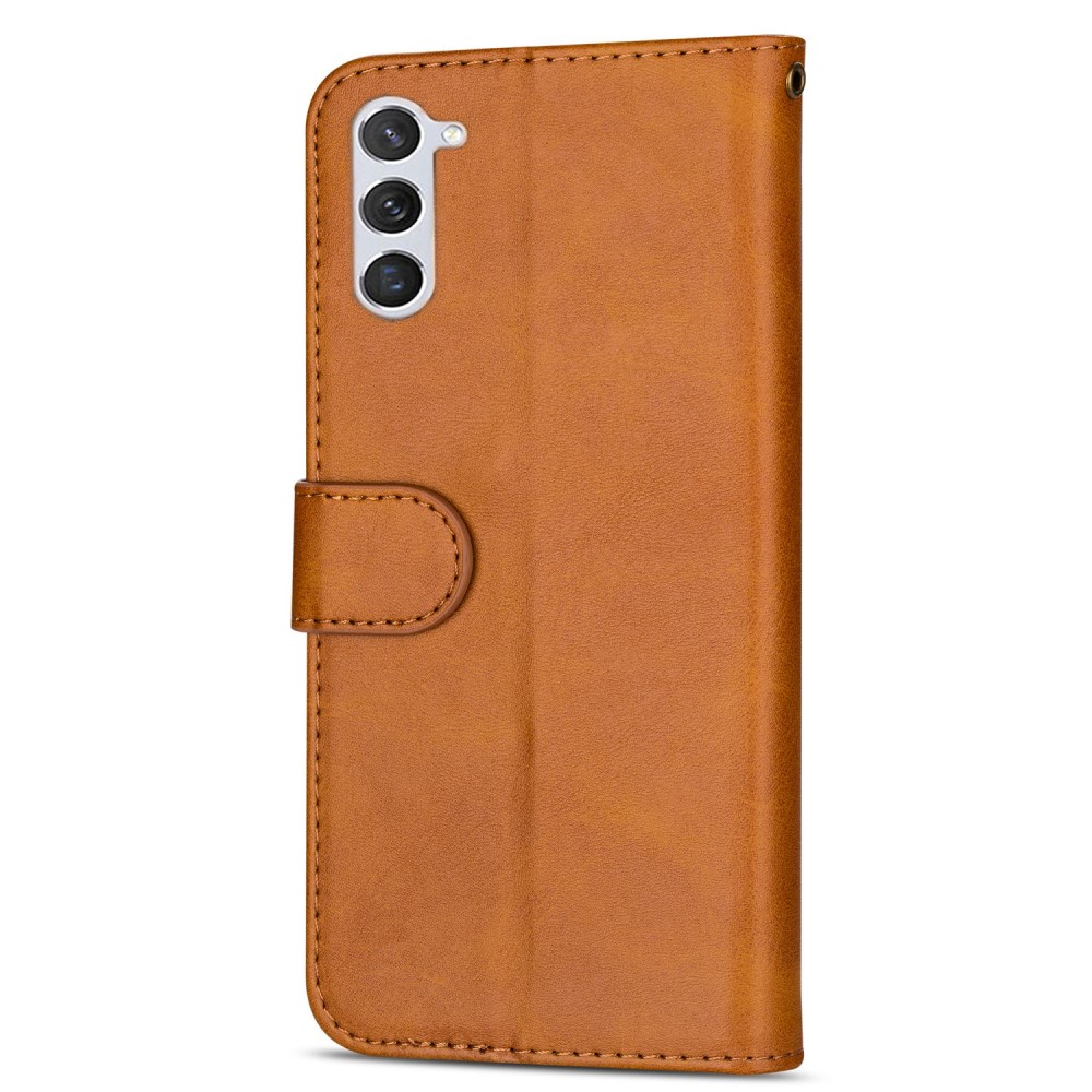 Samsung Galaxy S23 Plus Fodral Multifunktionell Brun