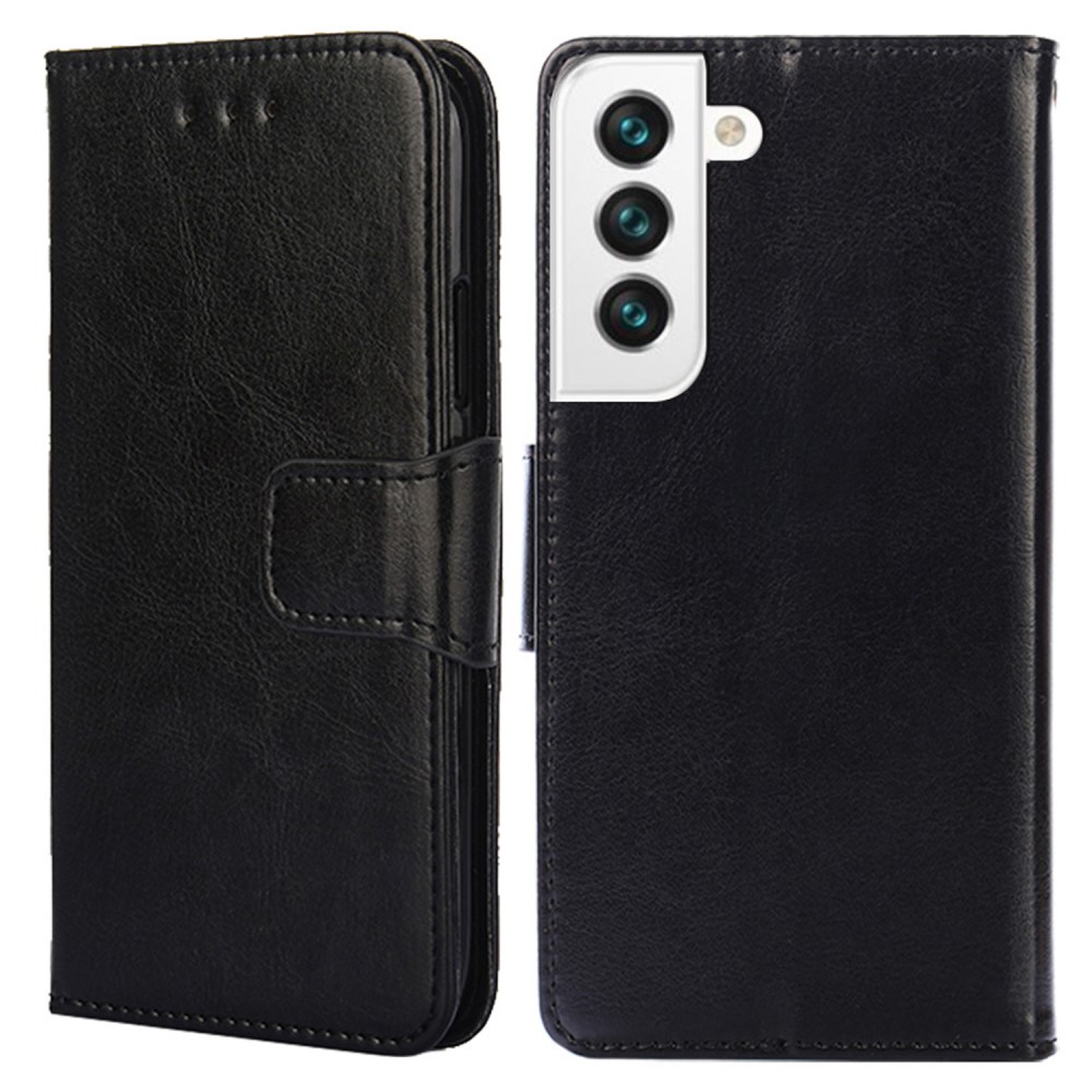  Samsung Galaxy S23 Plus Fodral Läder Svart