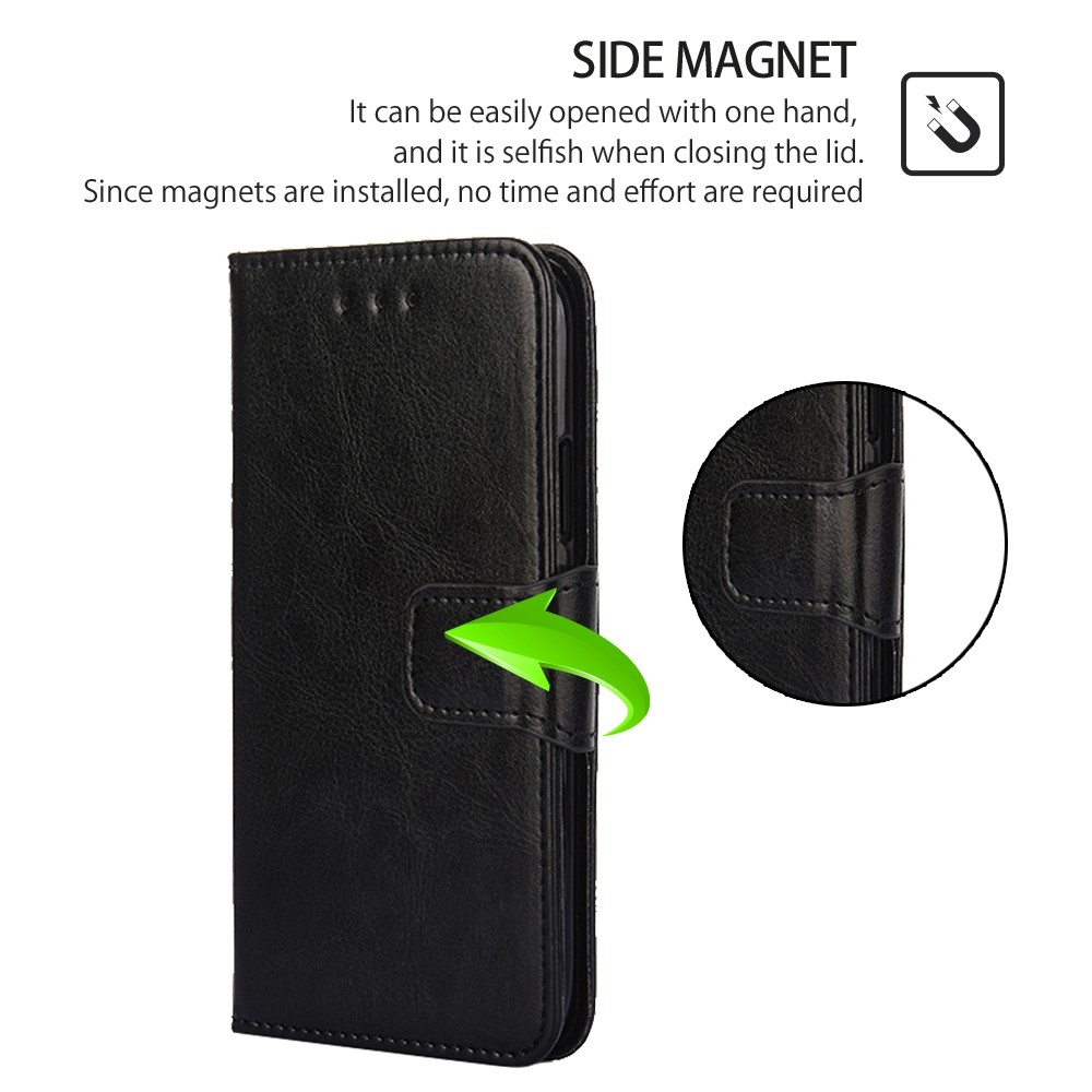  Samsung Galaxy S23 Plus Fodral Läder Svart