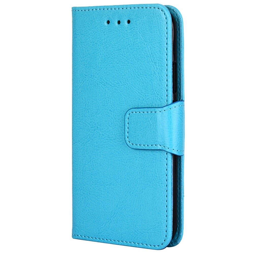  Samsung Galaxy S23 Plus Fodral Läder Ljus Blå