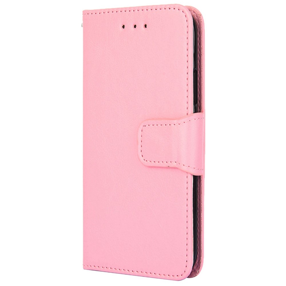  Samsung Galaxy S23 Plus Fodral Läder Ljus Rosa