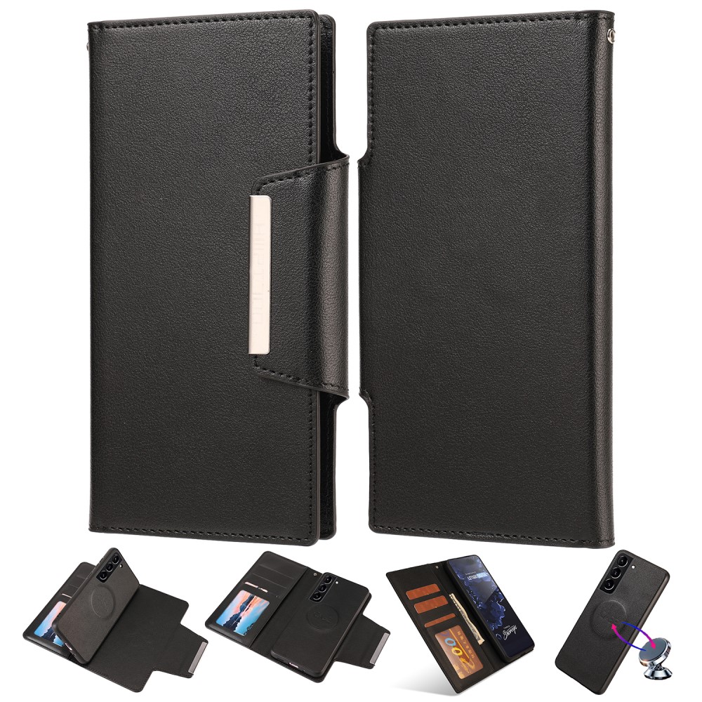  Samsung Galaxy S23 Plus 2in1 Magnet Fodral Svart