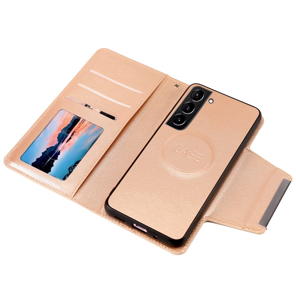 Samsung Galaxy S23 Plus 2in1 Magnet Fodral Guld