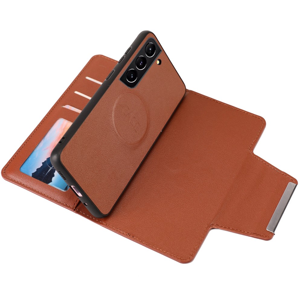  Samsung Galaxy S23 Plus 2in1 Magnet Fodral Brun