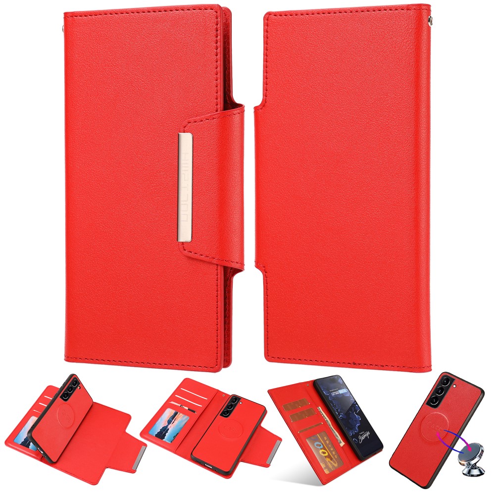  Samsung Galaxy S23 Plus 2in1 Magnet Fodral Röd