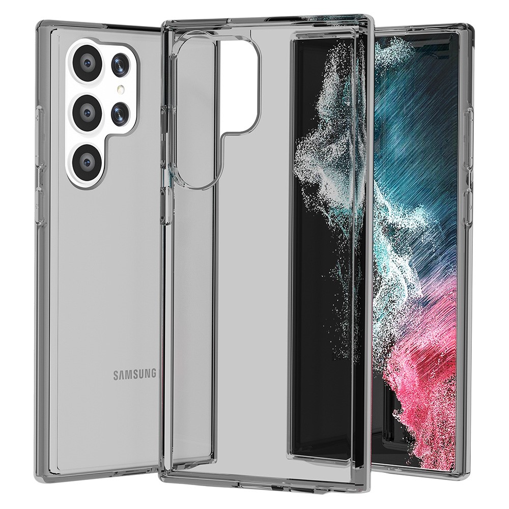 Samsung Galaxy S23 Ultra Skal Shockproof Hybrid Grå