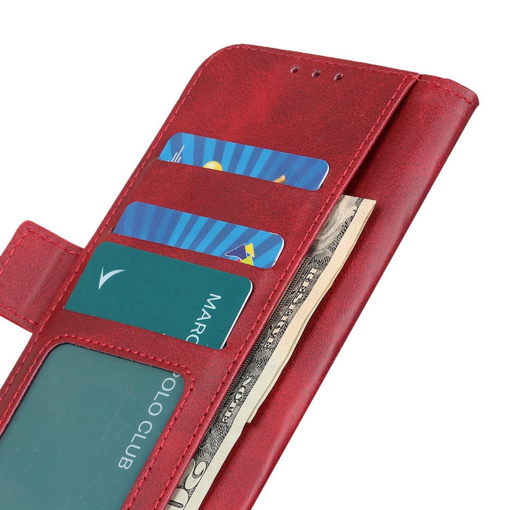  Samsung Galaxy S23 Ultra Fodral Magnetisk Stängning Röd