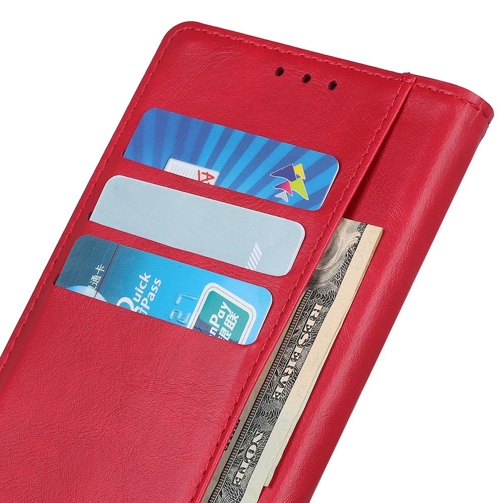  Samsung Galaxy S23 Ultra Fodral Magnetisk Mässing Röd